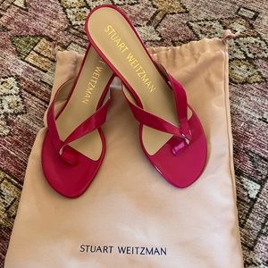 Never worn Stuart weitzman pink Sandle